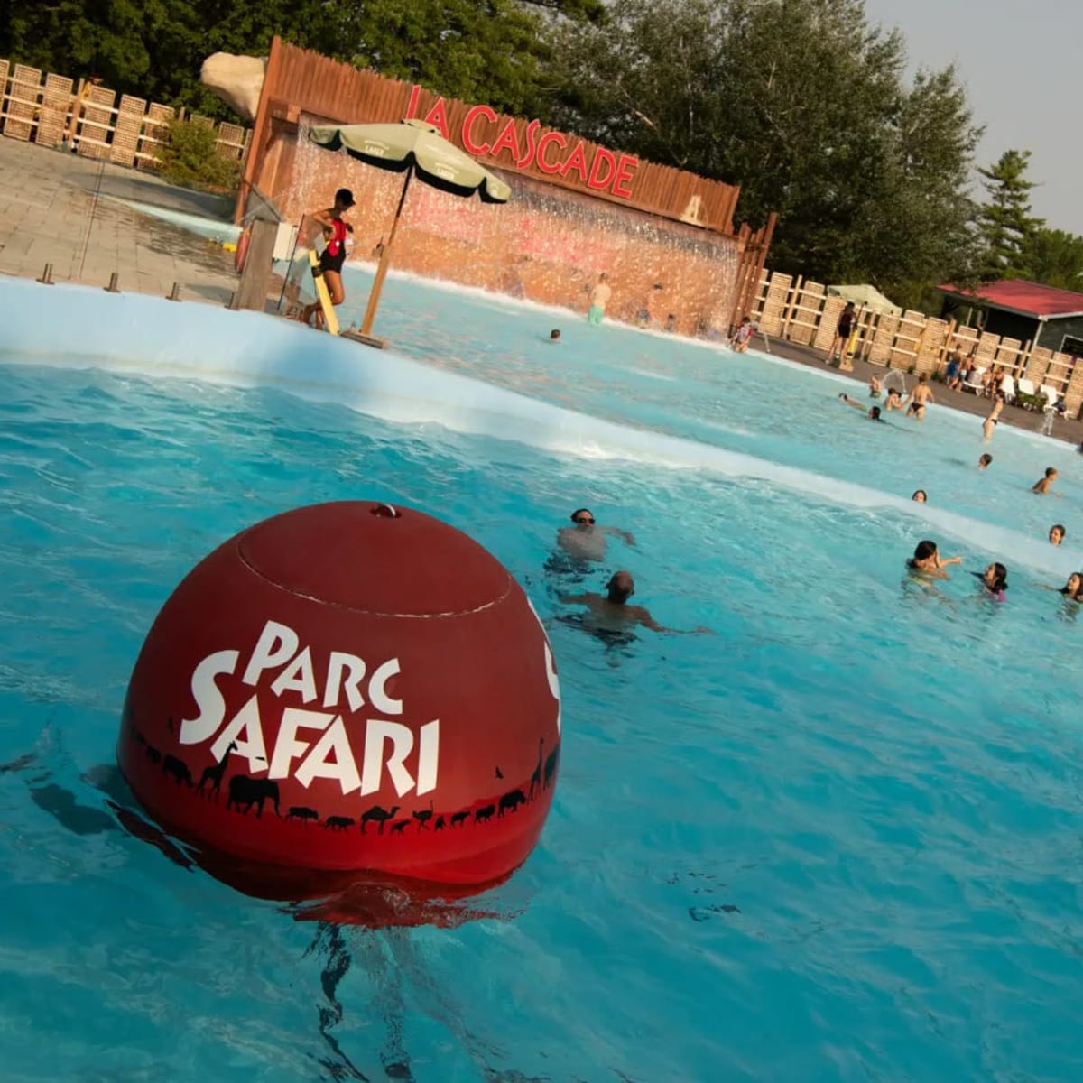 The Wave Pool at Parc Safari.