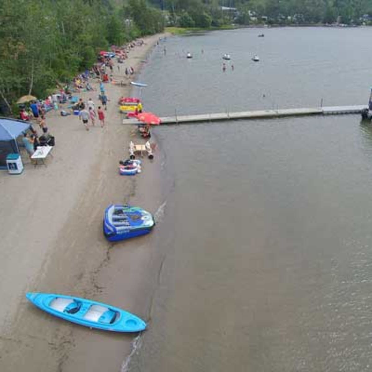 plage_et_amusements_du_camping_koa_bas_st_laurent_2