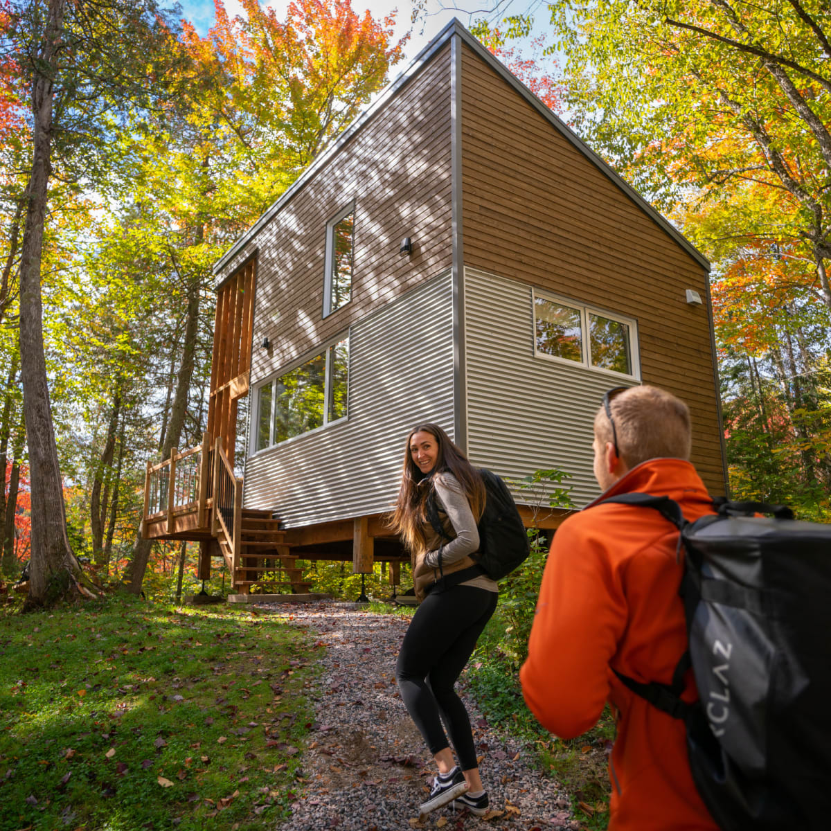 Tiny house at Montagne du Diable Regional Park