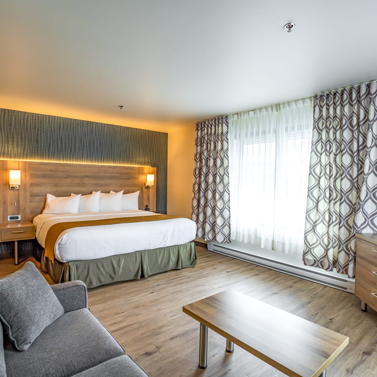 Chambre au Quality Suites Drummondville