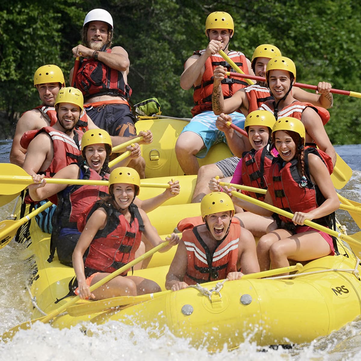 Rafting Nouveau Monde.