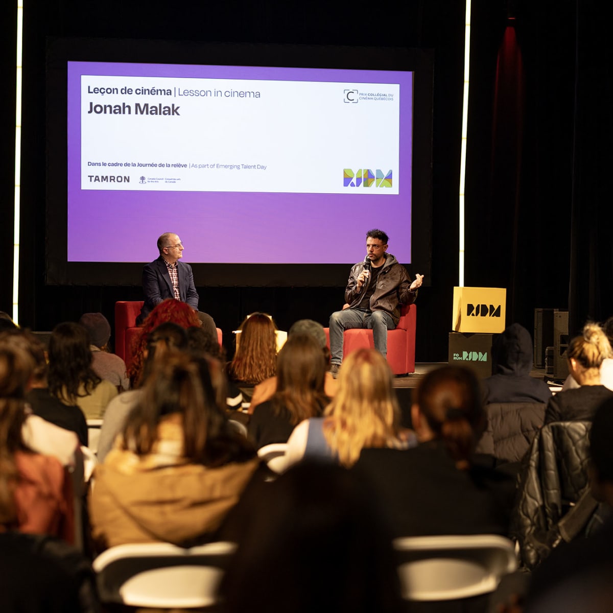 Presentation at the event Rencontres Internationales du documentaire de Montréal (RIDM).