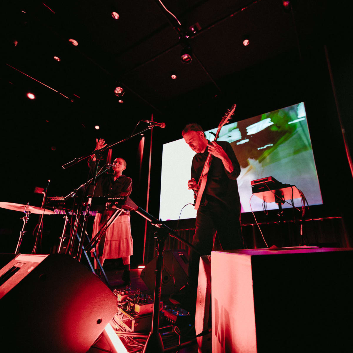 Musical performance at the event Rencontres Internationales du documentaire de Montréal (RIDM).