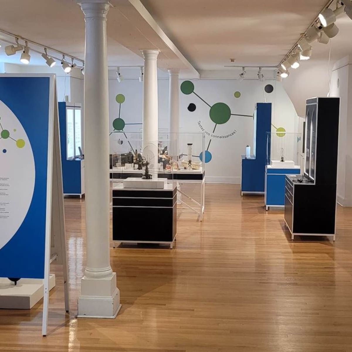 Entrance to a museum exhibition