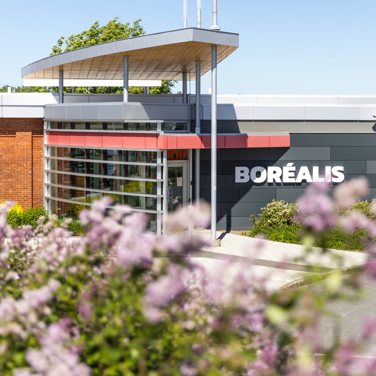 Façade du musée Boréalis.