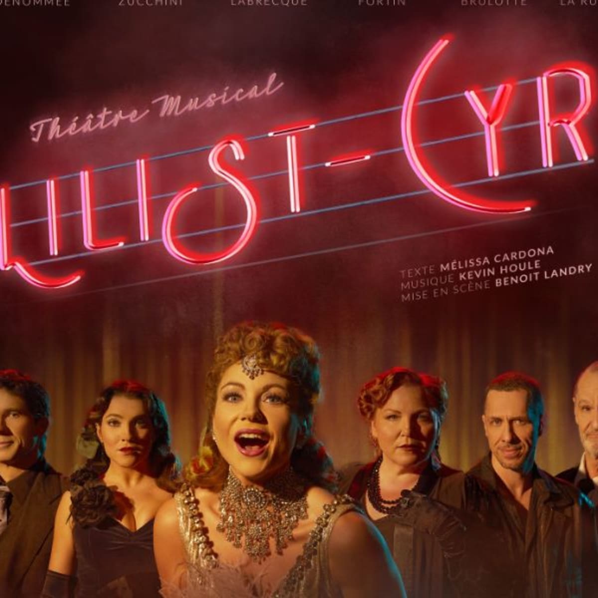 Affiche du Spectacle Lili St-Cyr.