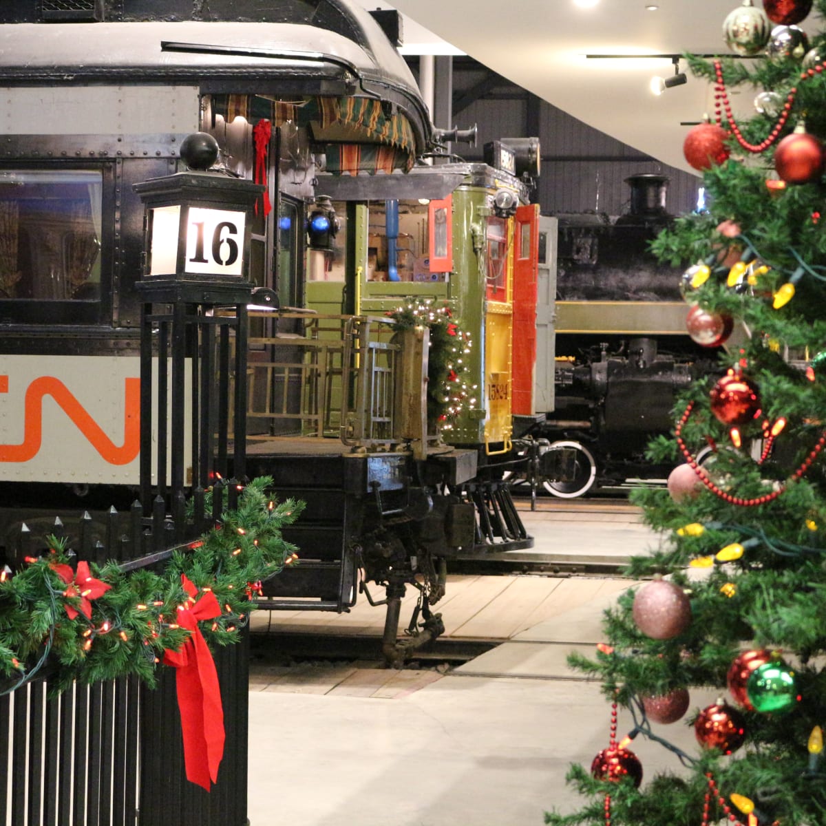 Noël ferroviaire à Exporail