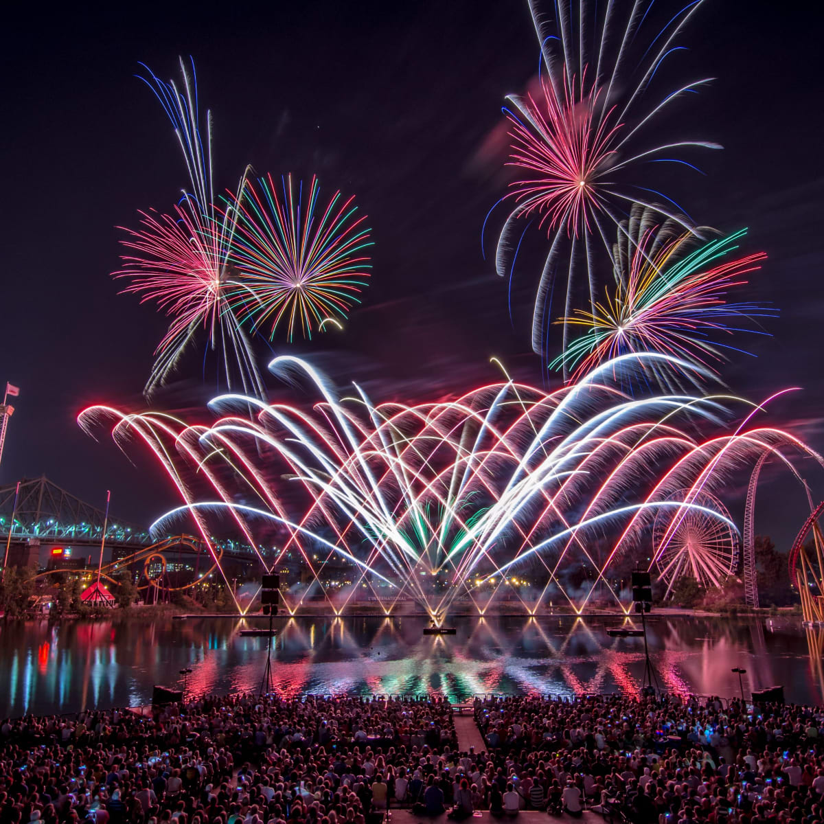 Feux d'artitice.