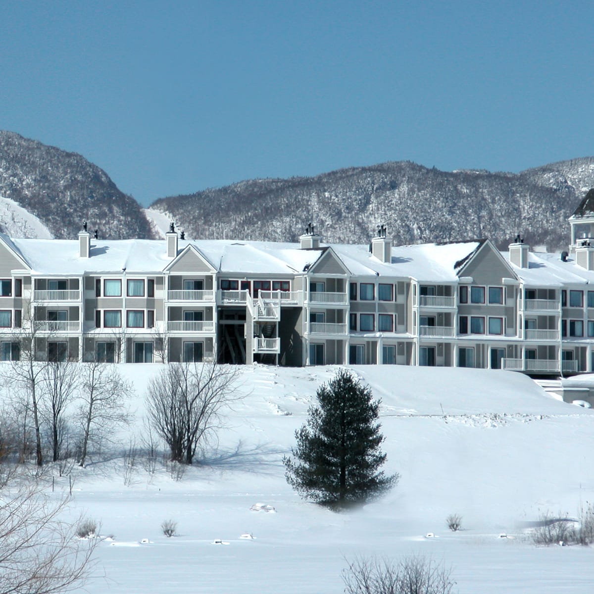 Manoir des Sables en hiver