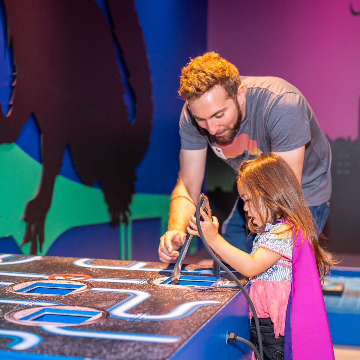 Superhero’s DNA exhibition