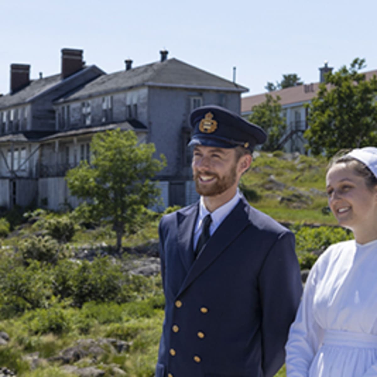 Accueil au lieu historique national de la Grosse-Île-et-le-Mémorial-des-Irlandais