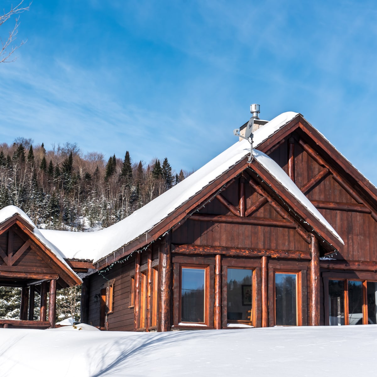 Chalets Royal Laurentien in winter
