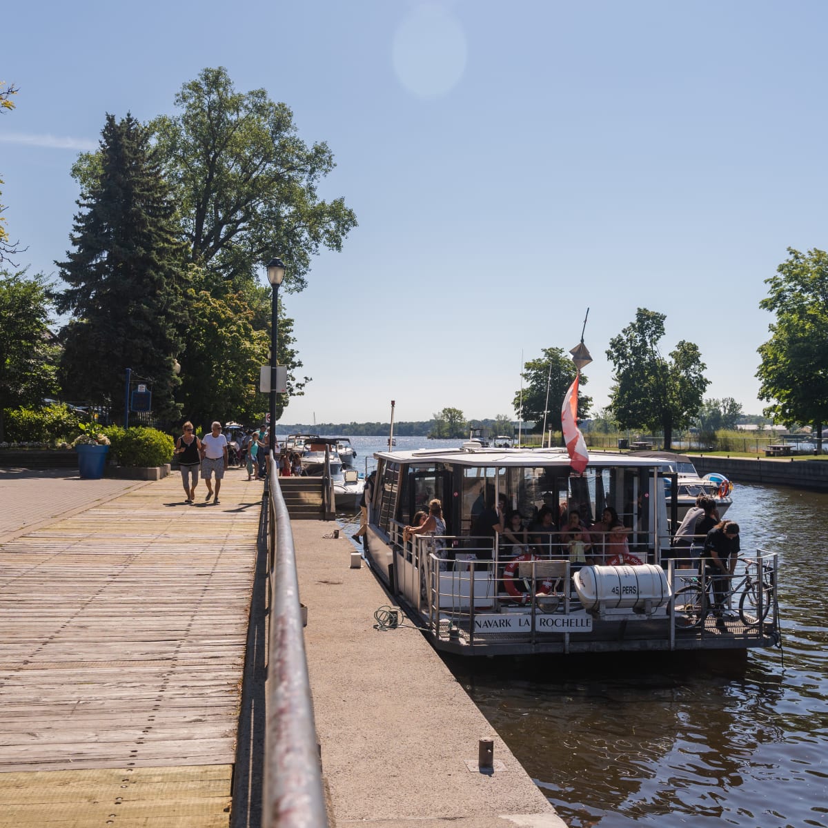 La navette fluviale de Sainte-Anne-de-Bellevue