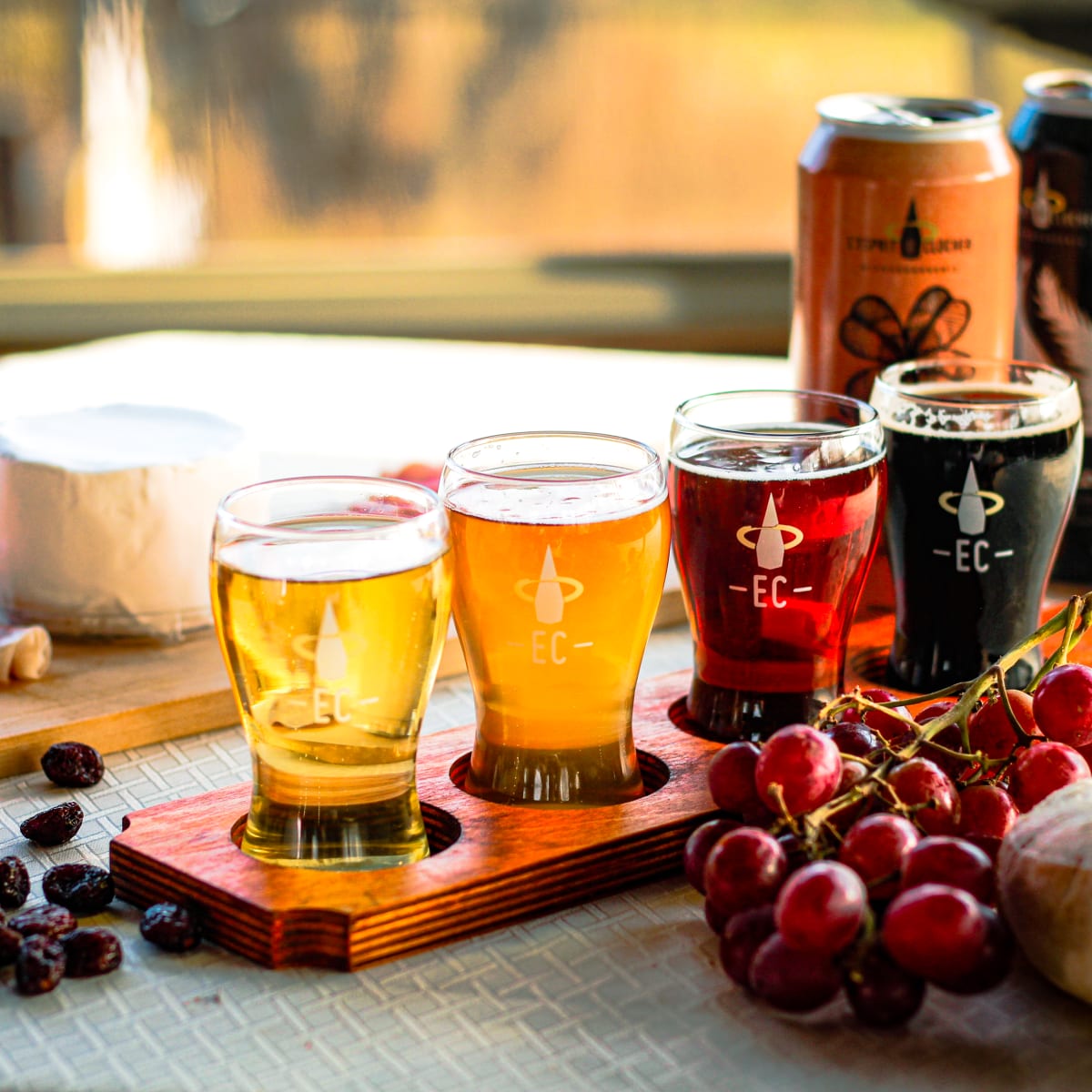 Craft beer tasting