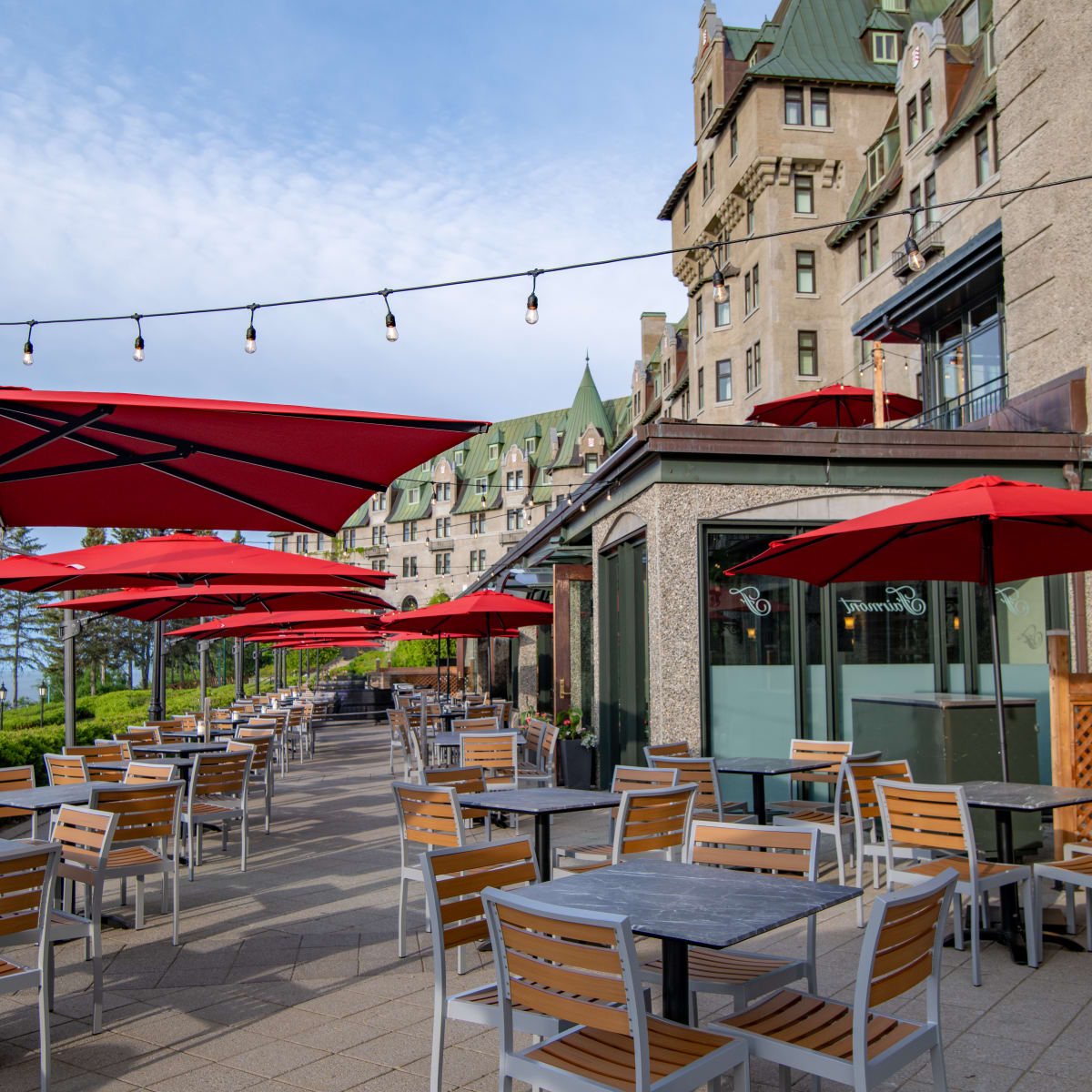 Le restaurant Bellerive du Manoir Richelieu.