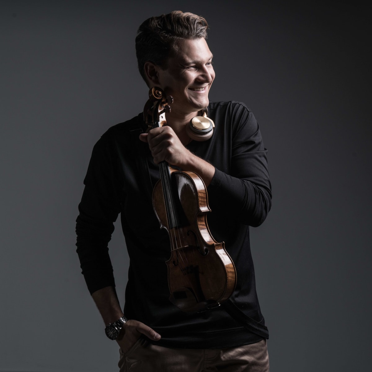 Musicien en spectacle.