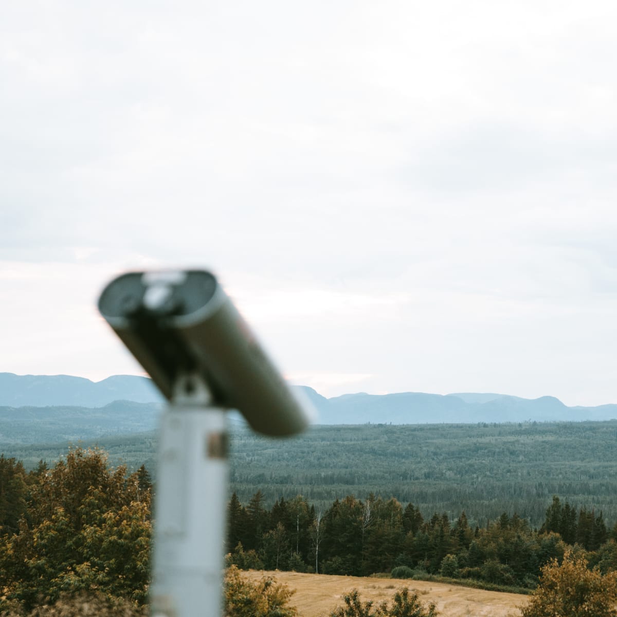 Observation point on the Mountain Road.