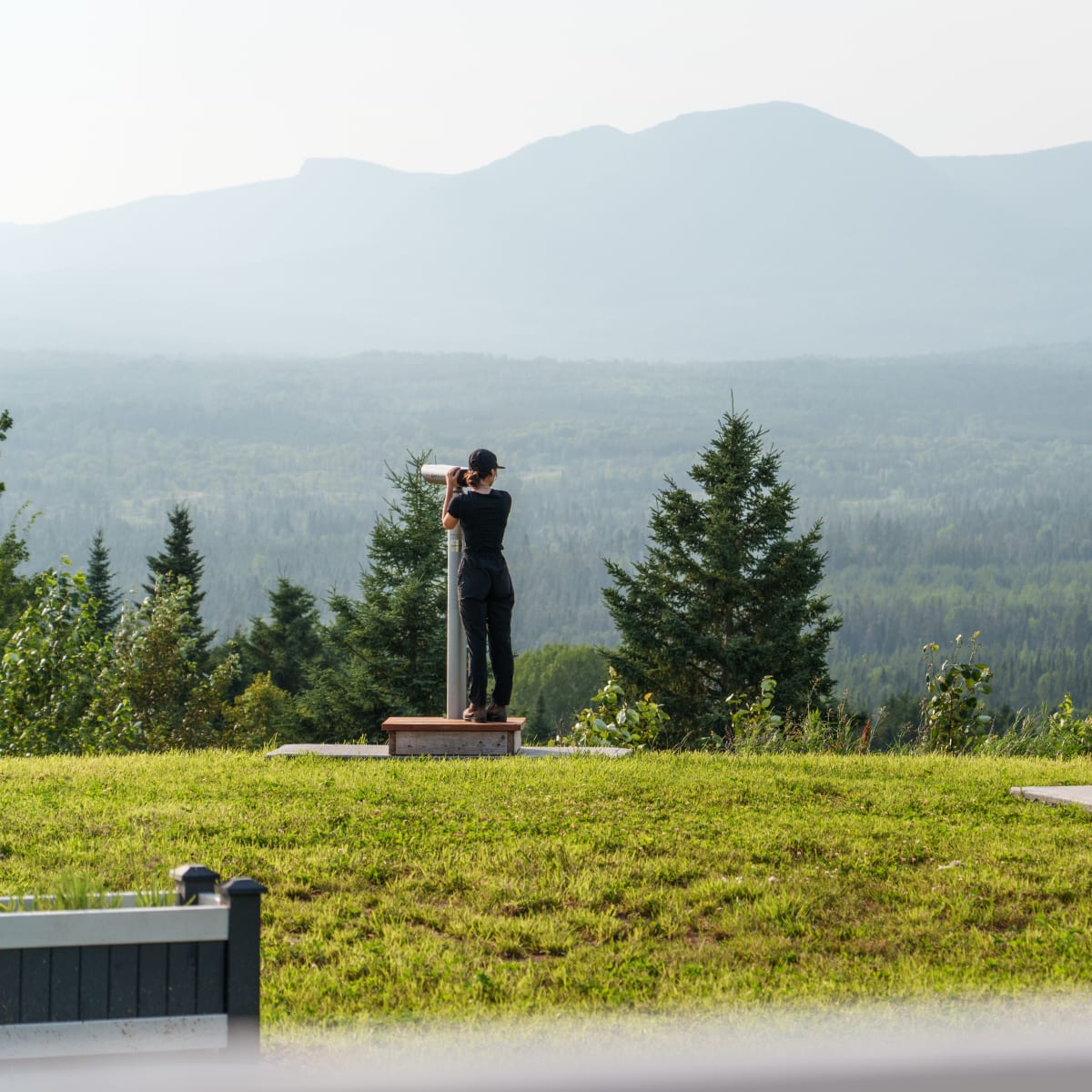 Halte des petits lots, on the Mountain Road.