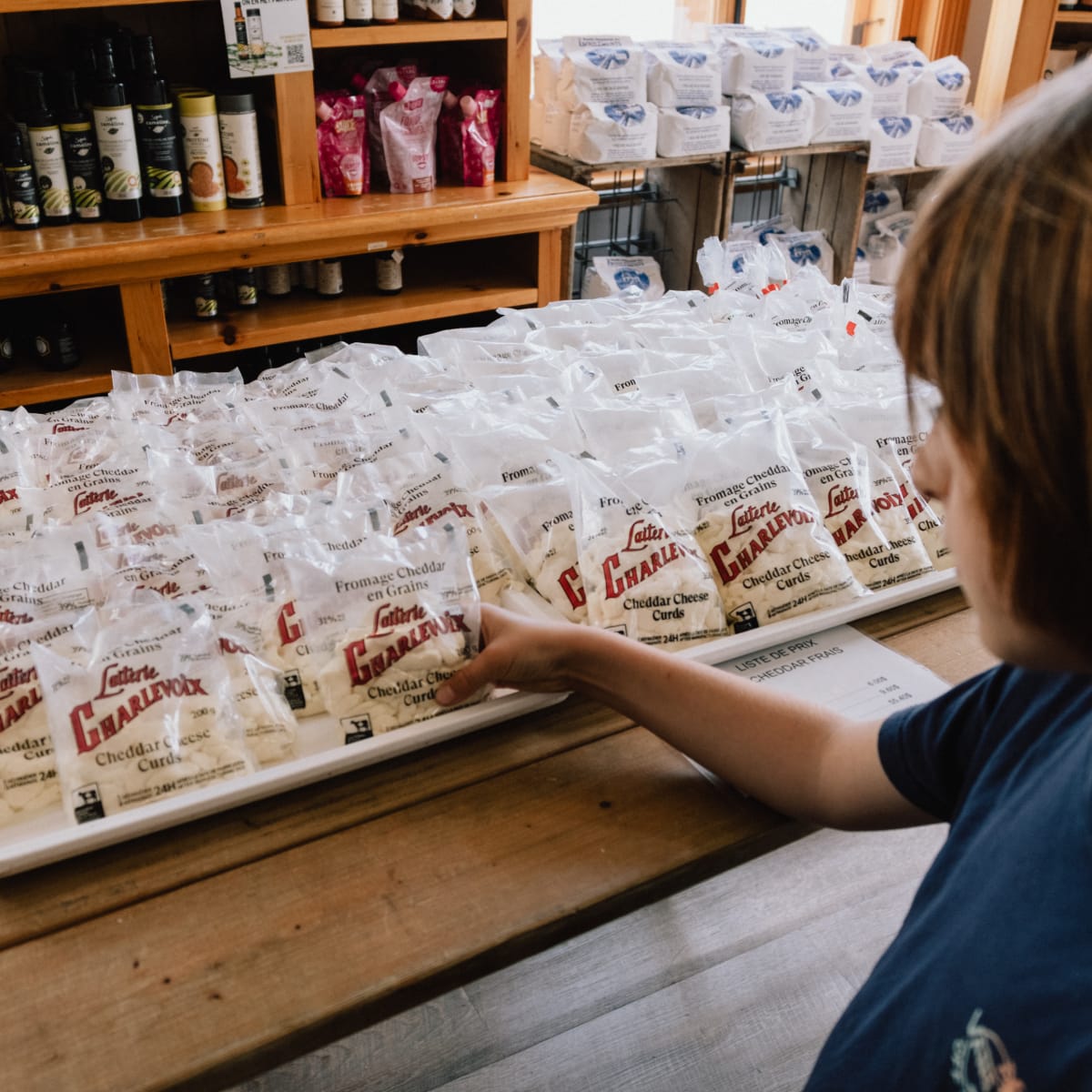 Laiterie de Charlevoix on the Flavour Trail of Charlevoix.