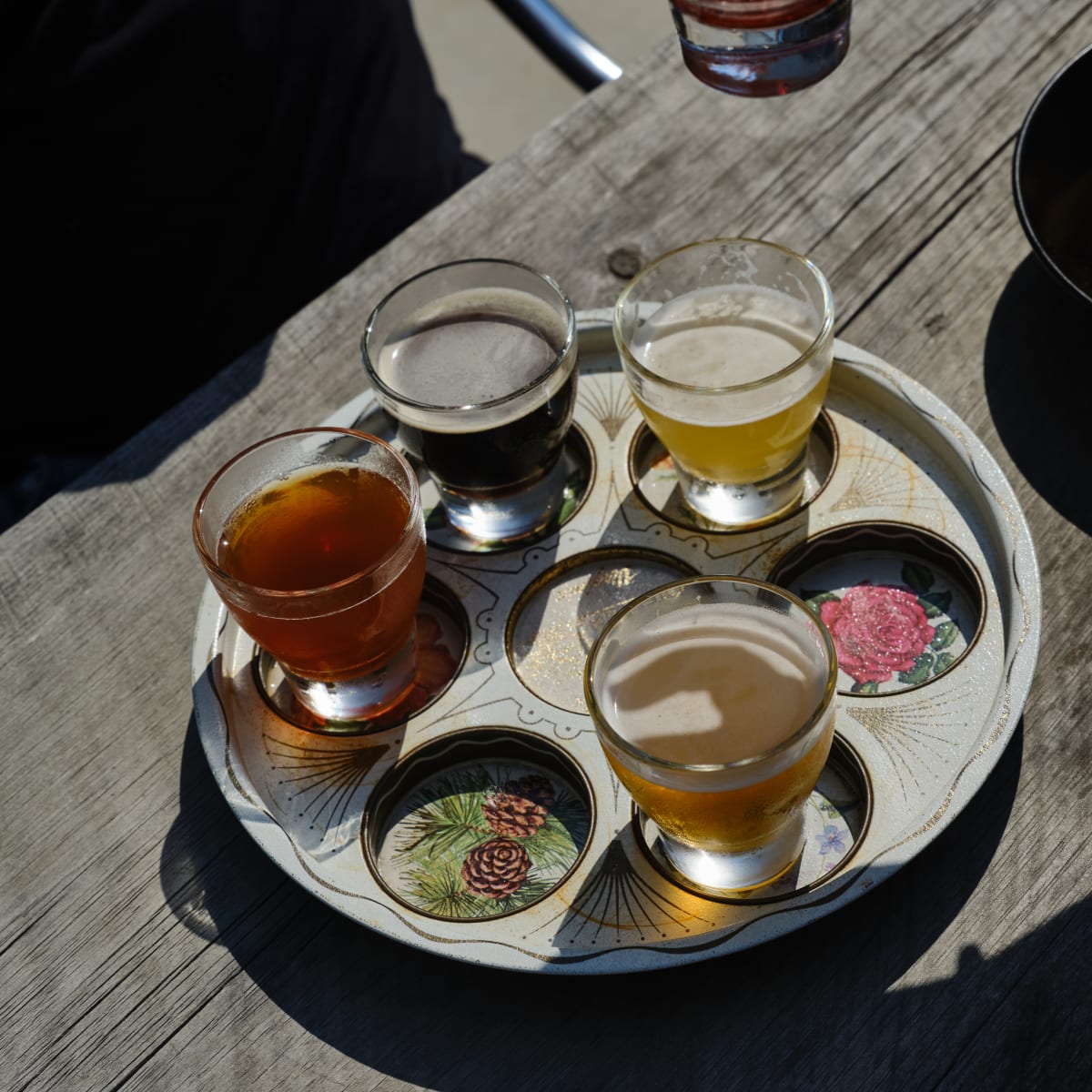 Beers from Menaud, in the Mountain Sector.