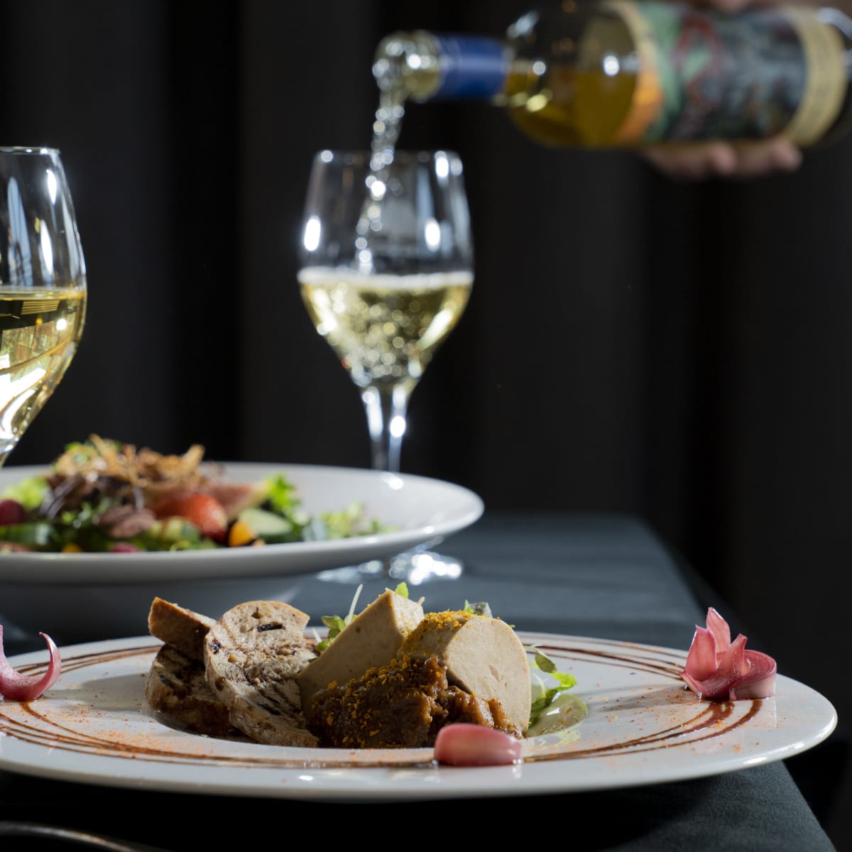 Plat servi à l'Auberge Godefroy