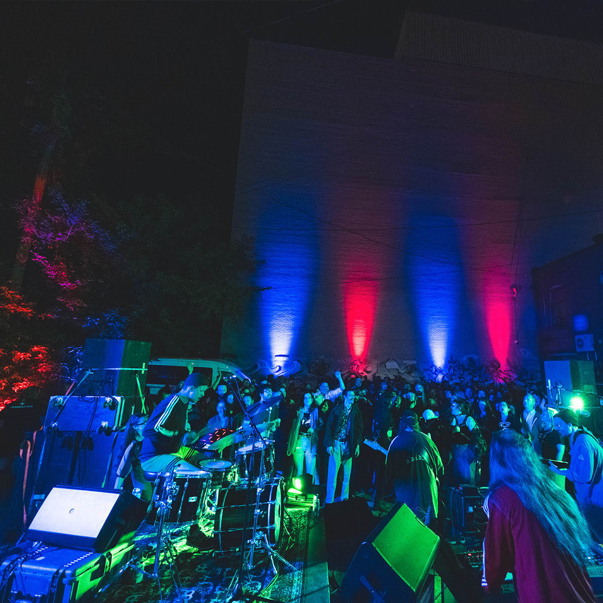 Musical performance at Festival Sherblues.