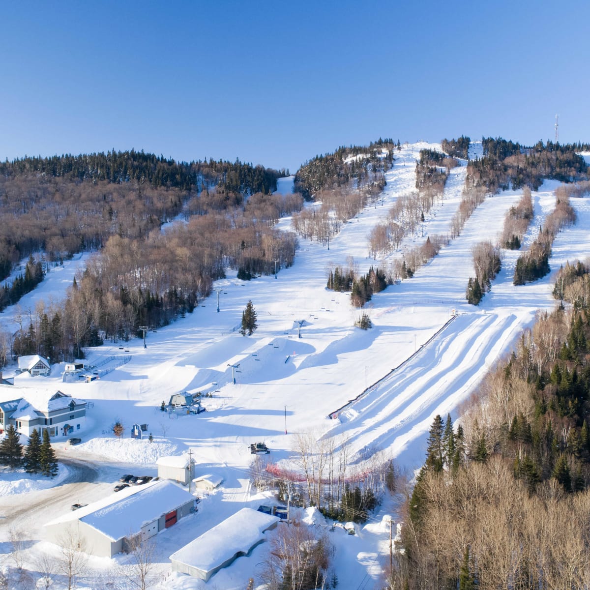 Ski La Réserve ski mountain.