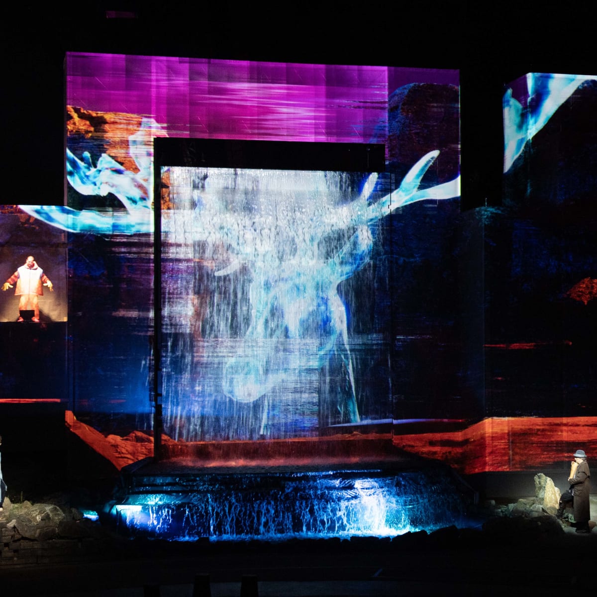 Le spectacle nocturne Ilia.