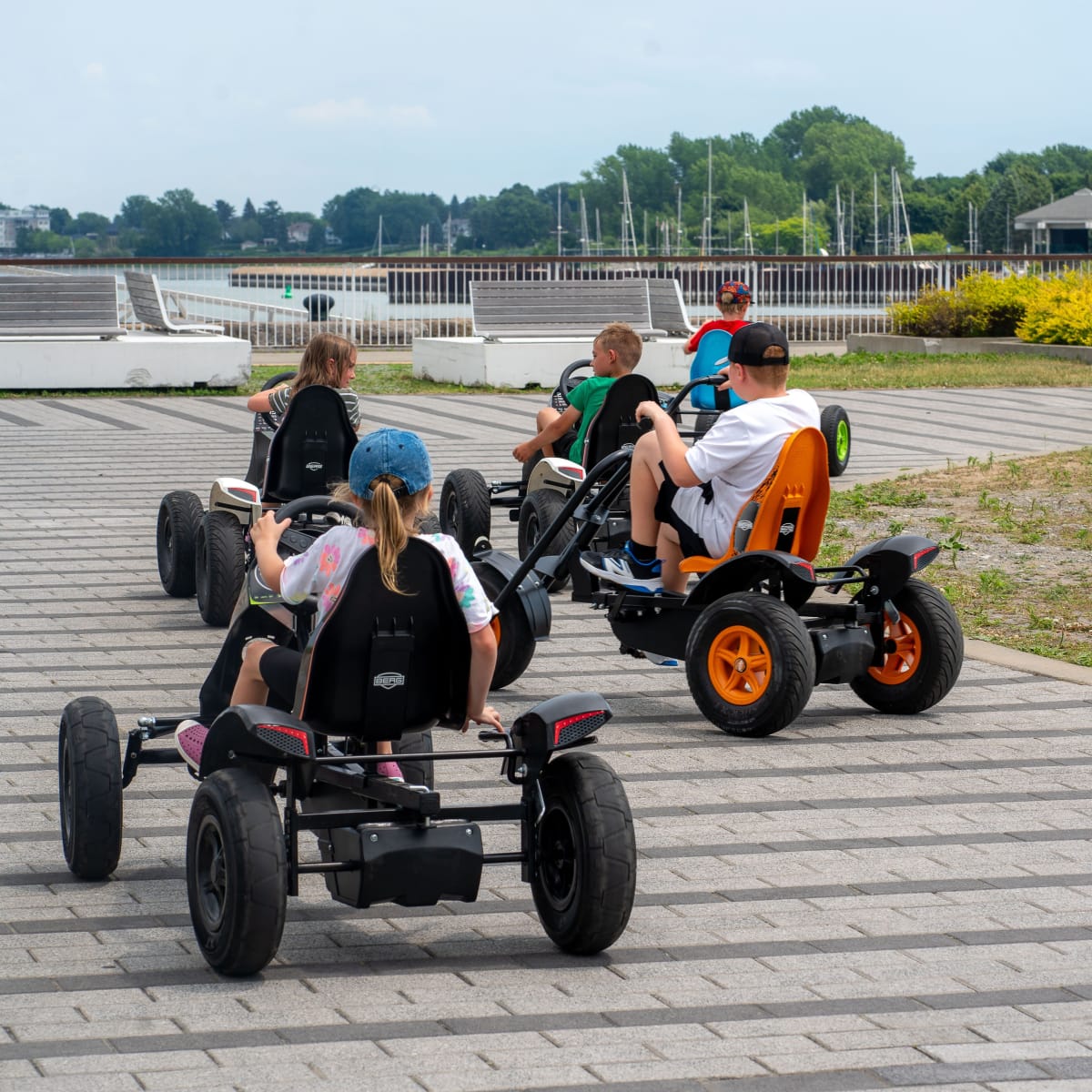 Pedal karts in Statera—the fabulous archipelago.