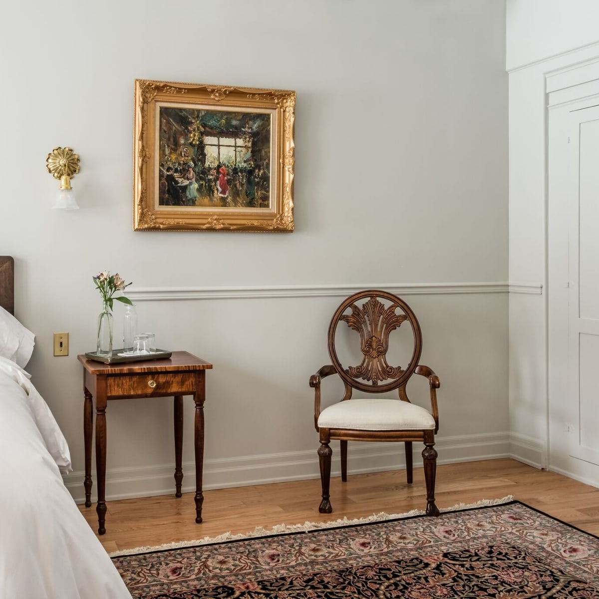 Room of the StoveHaven le Manoir.