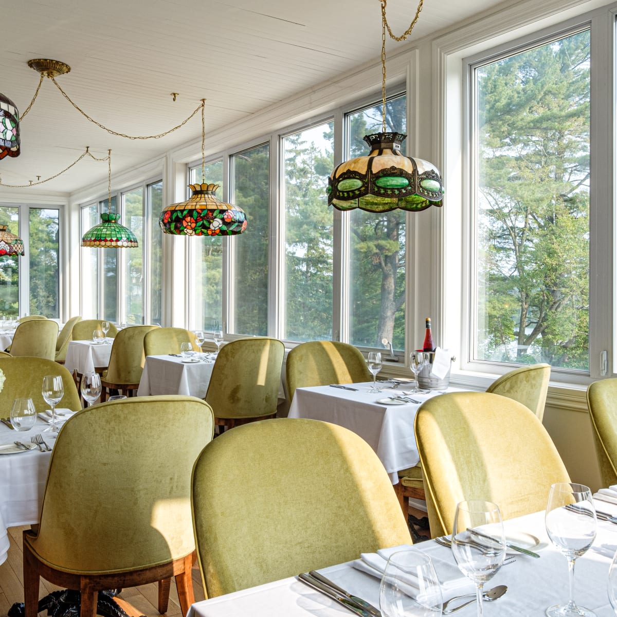 Restaurant of the StoveHaven le Manoir.