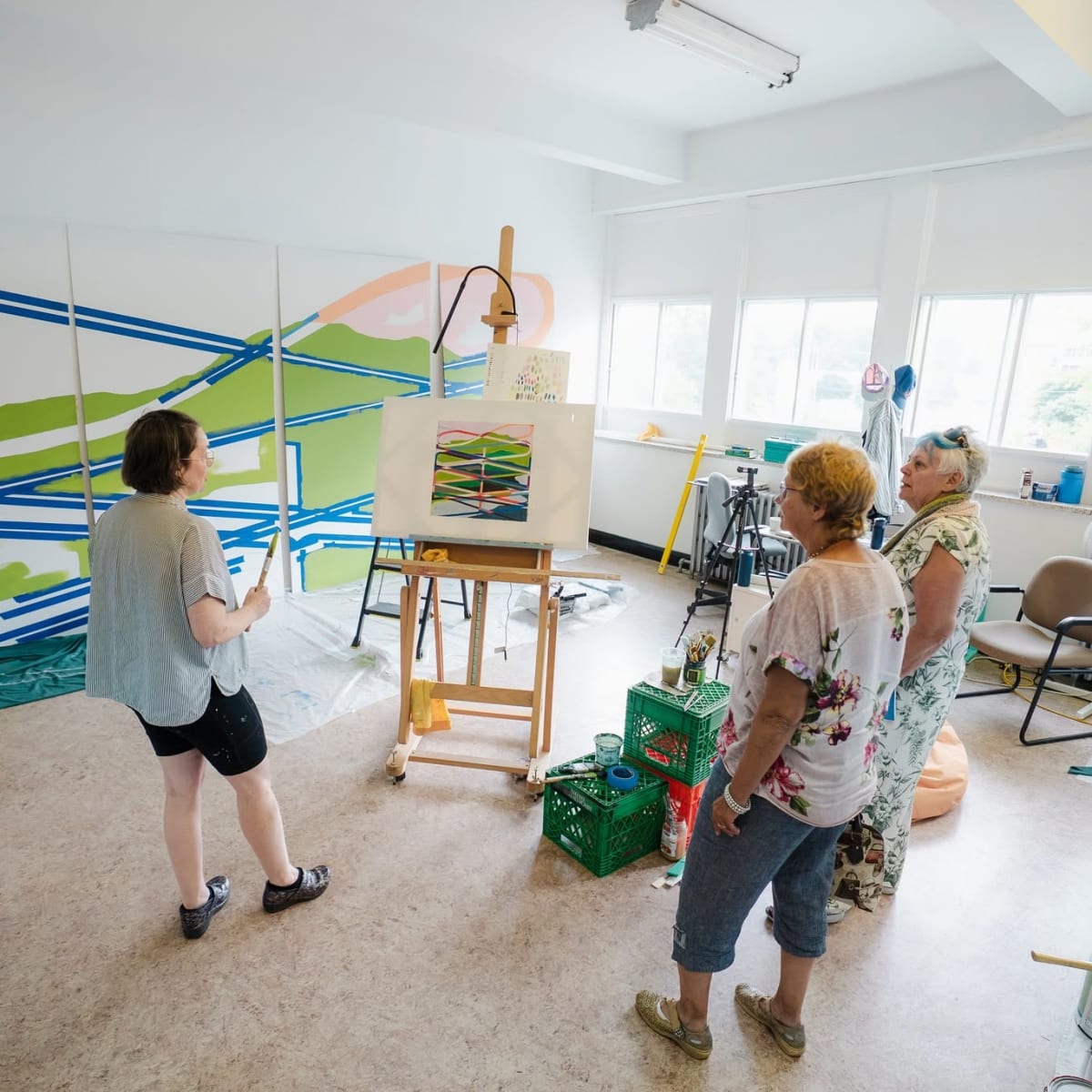 Symposium international d'art contemporain de Baie-Saint-Paul.