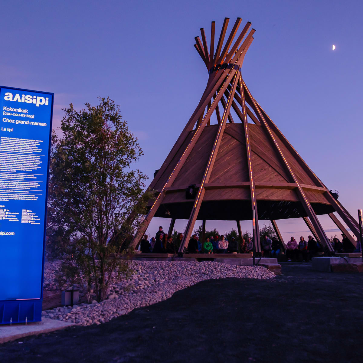 Abitibi-Témiscamingue : Anisipi, the Tee-pee