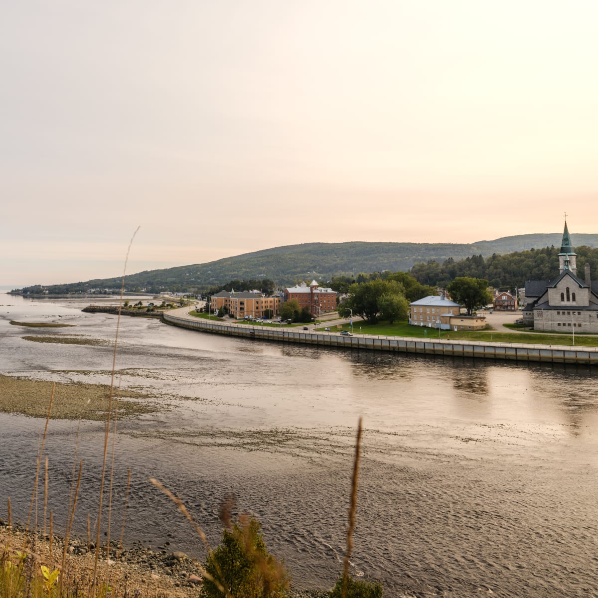 Landscape of La Malbaie.