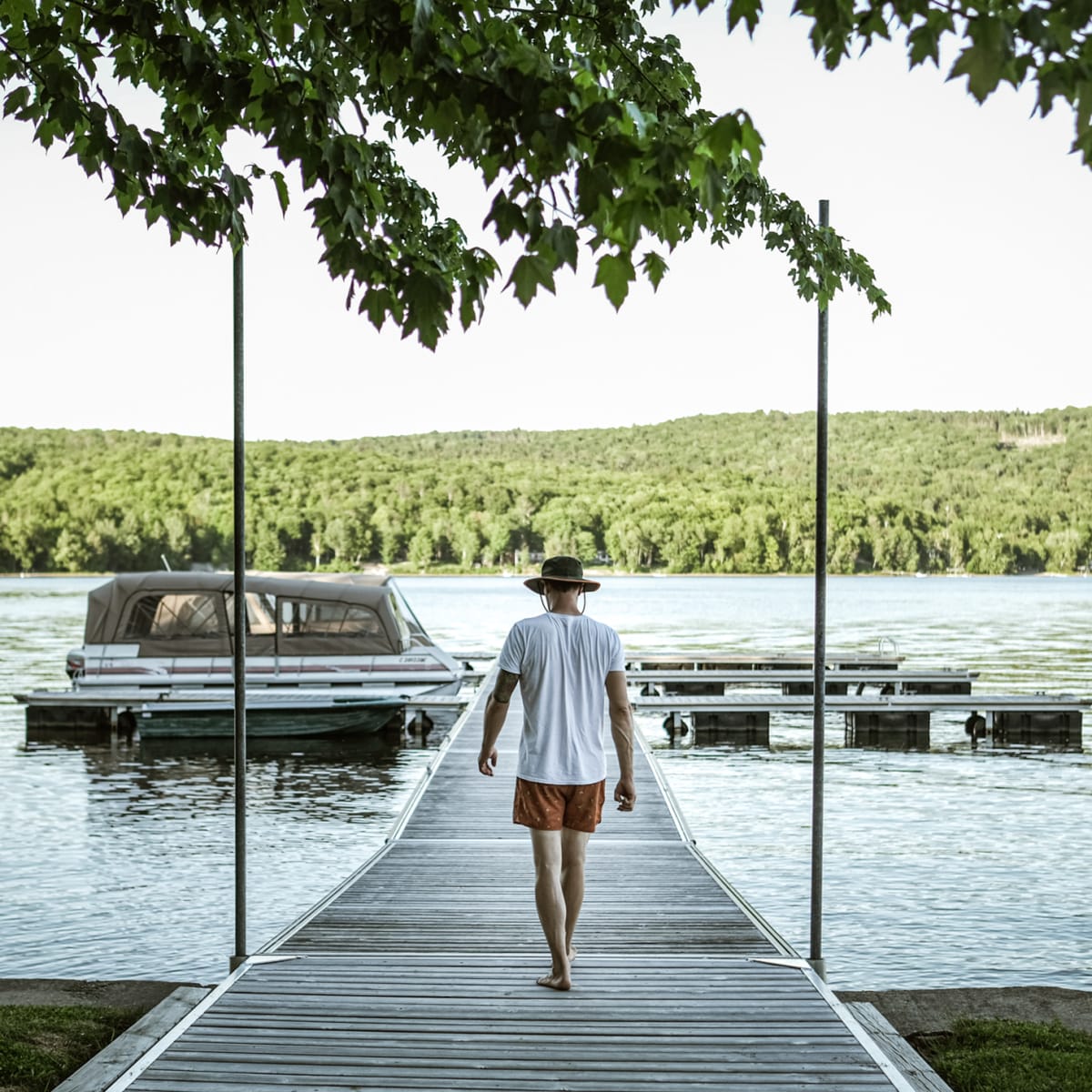 Vue sur le lac William