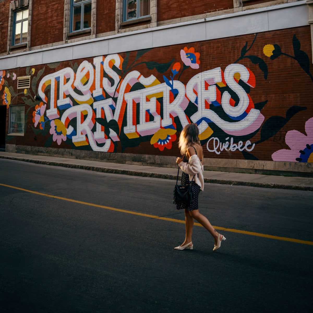 Rue à Trois-Rivières.