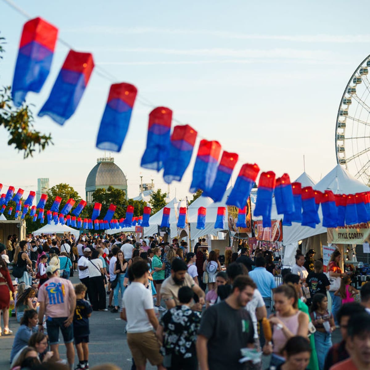 Evening festival.