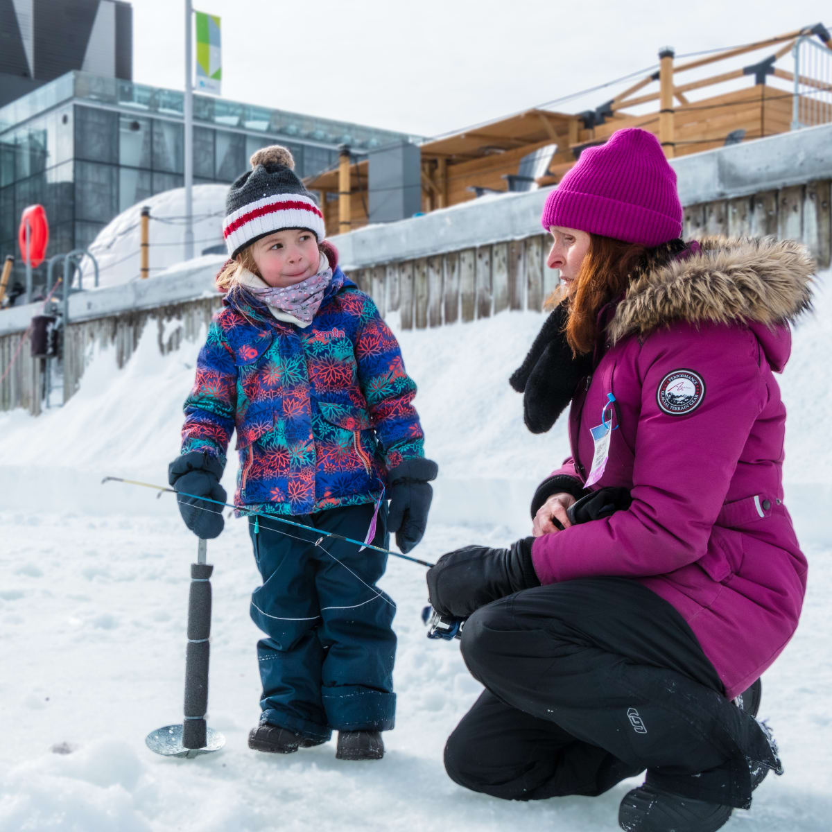 The Port of Québec Village Nordik