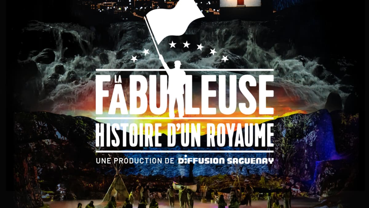 Affiche du spectacle La Fabuleuse.