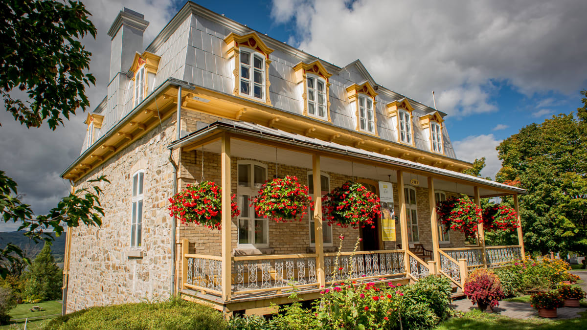 Maison de nos aieux sur l'ile d'Orléans.