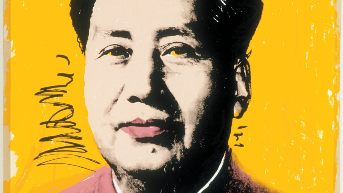 Toile Mao d'Andy Warhol