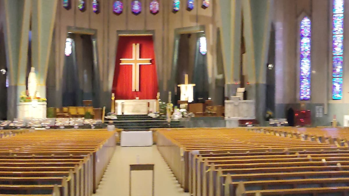 A look inside Our Lady of the Cape Shrine