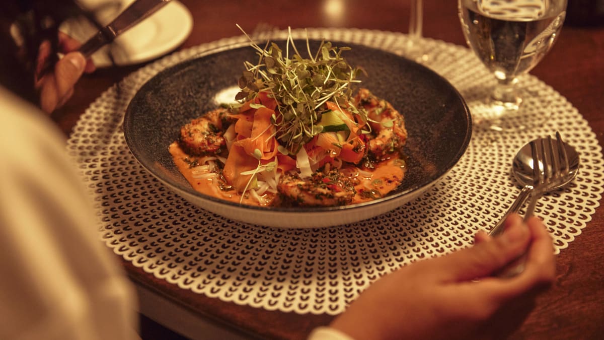 Assiette de Cuisine Tonique au Spa Eastman