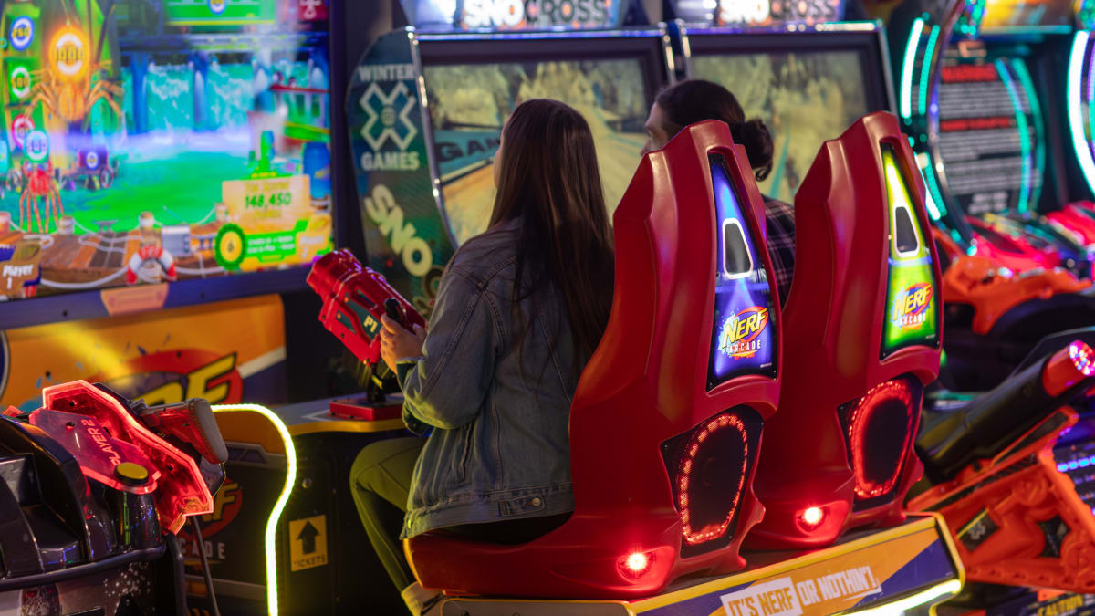 Arcade games.