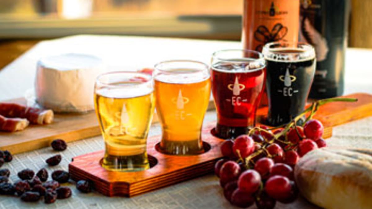 Craft beer tasting