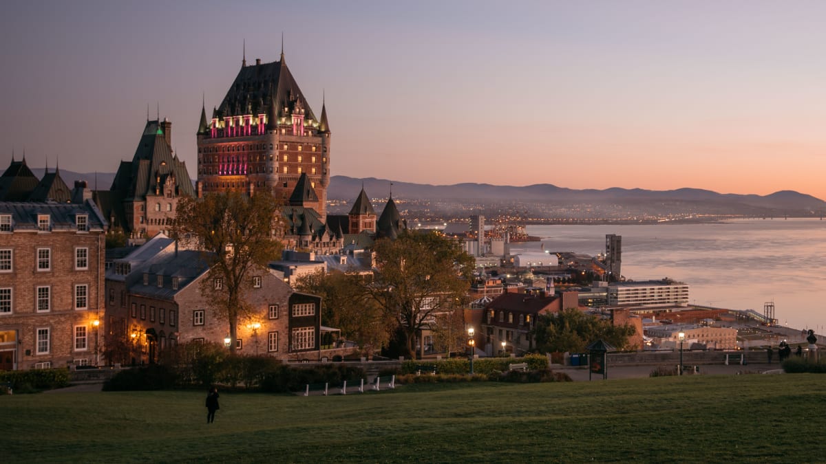 Vue de Québec
