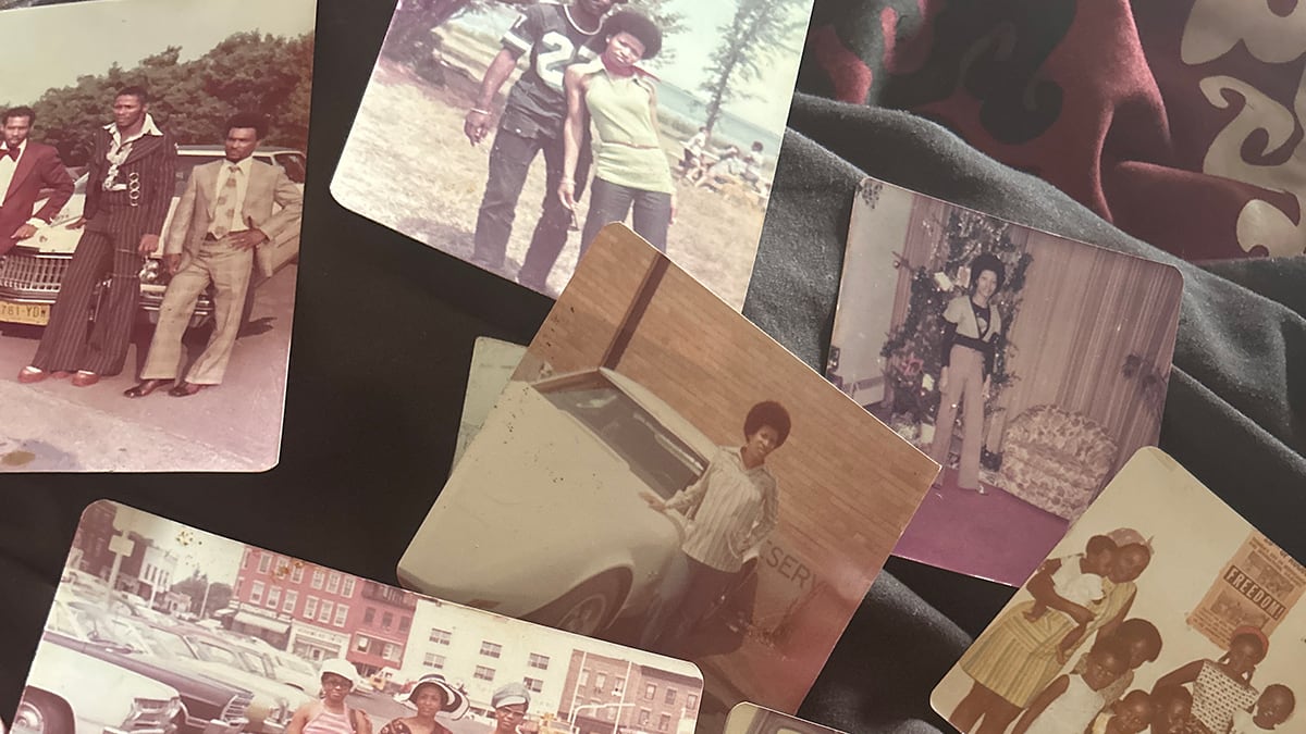 Photos of the Aunties' Work Exhibit at the McCord Stewart Museum.