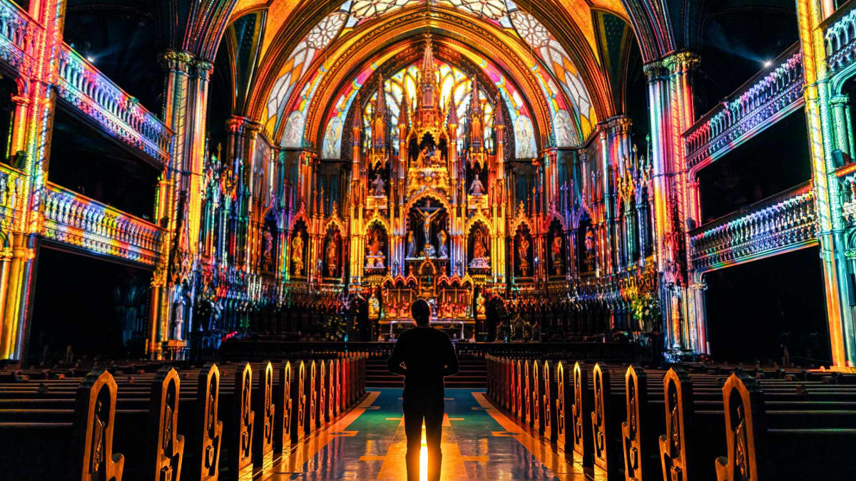 The AURA Experience at the Notre-Dame Basilica