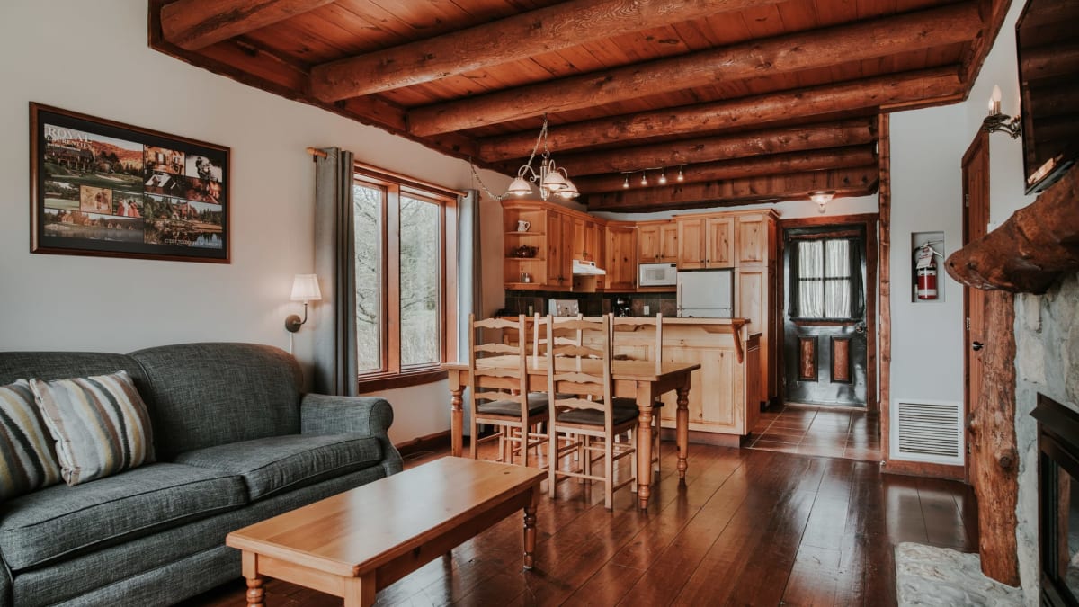 Chalet au Royal Laurentien.