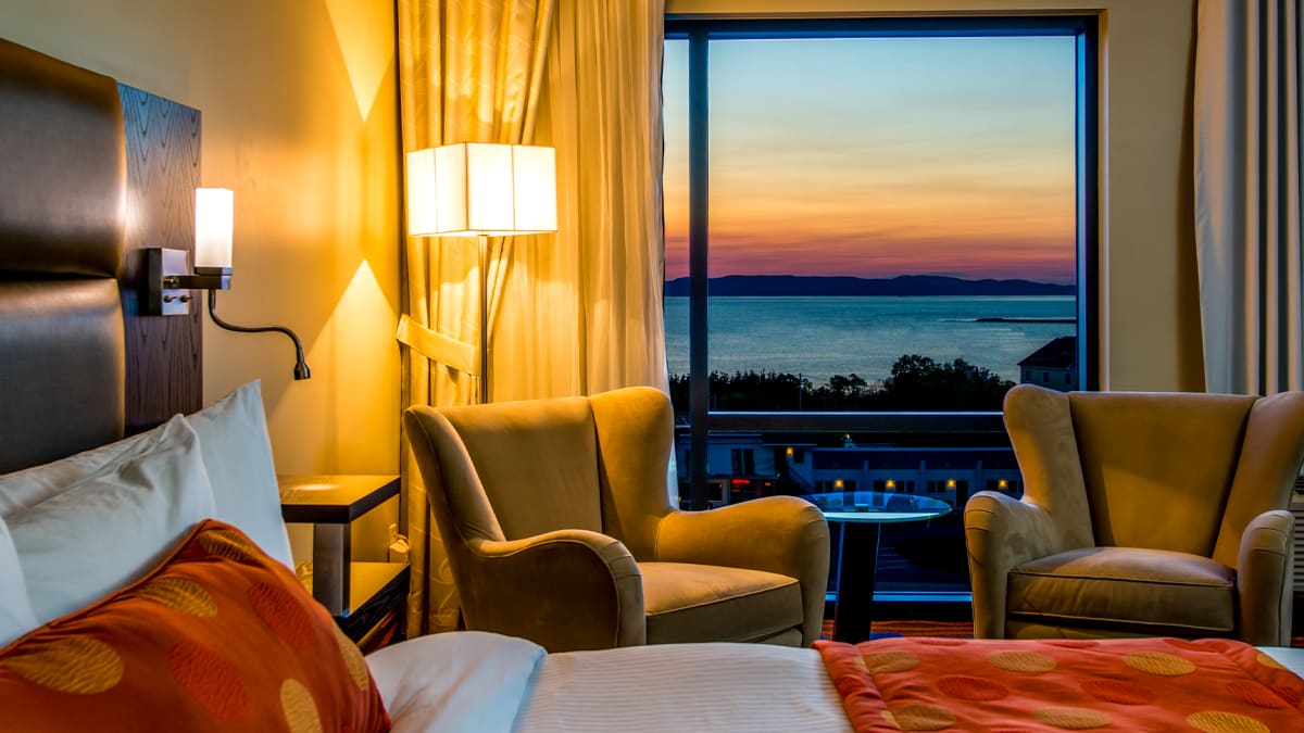 Chambre de l'hôtel Lévesque.